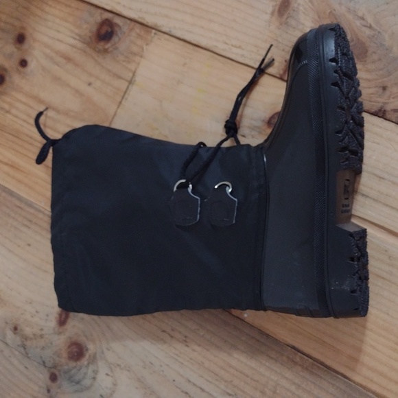 Maple Leaf Shoes Vintage Rockies Black Waterproof Rain & Snow Boots NEW Size 3 - Picture 13 of 16